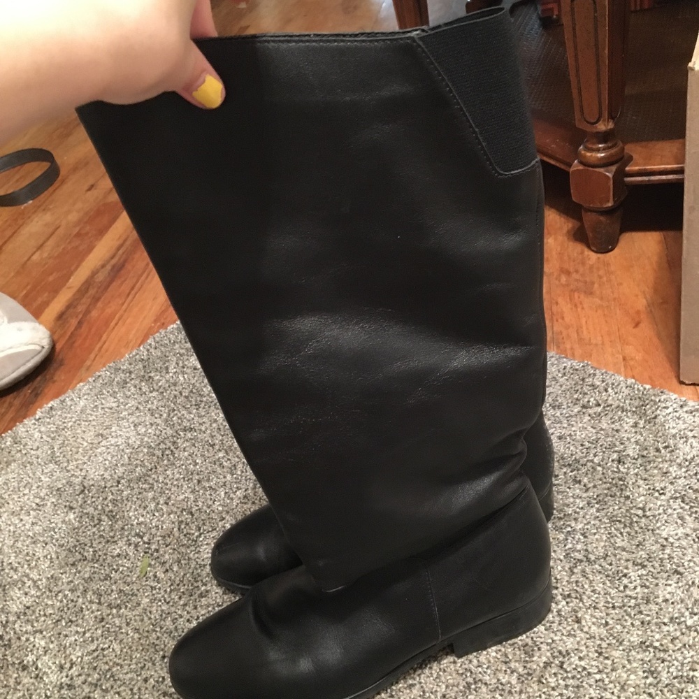 JC penny leather boots